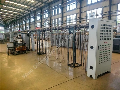 Maintenance of LNG cylinder making machine