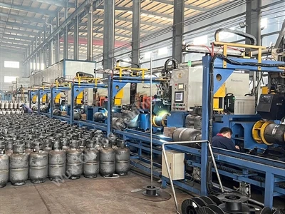Integration capability of LPG cylinder production line