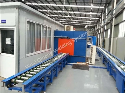 Working efficiency of LNG cylinder making machine