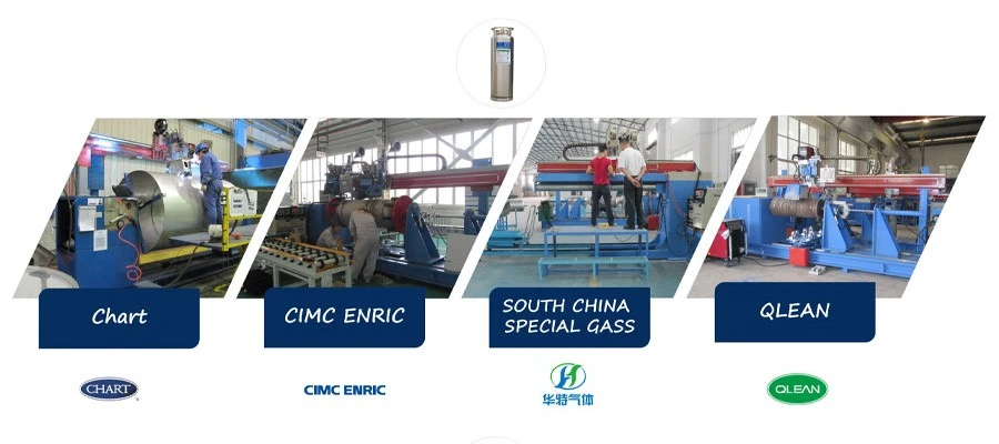 9-14Vehicle LNG Cylinder Manufacturing Machine Customer Site 9-14Vehicle LNG Cylinder Manufacturing Machine Customer Site