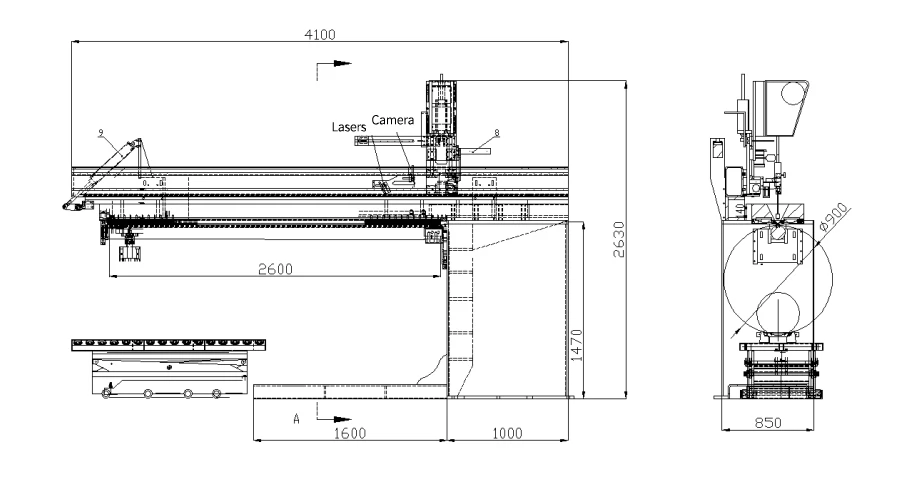 Cryogenic Cylinder Longitudinal Welding Machine Cryogenic Cylinder Longitudinal Welding Machine