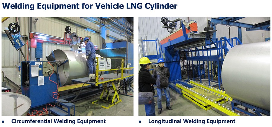 Welding Equipment for Vehicle LNG Cylinder Welding Equipment for Vehicle LNG Cylinder