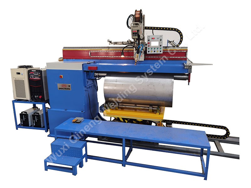Vehicle LNG Cylinder Longitudinal Welding Machine